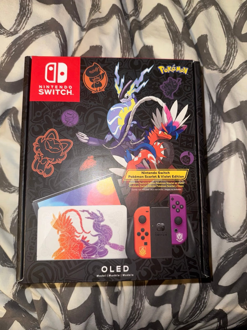 Nintendo switch OLED Pok茅mon Scarlet & Violet Edition 2Q21
