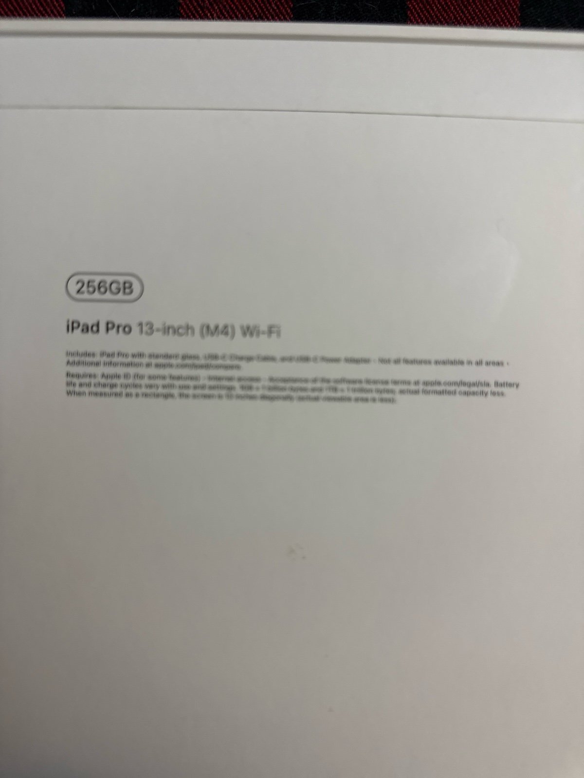iPad Pro 13�?M4 OLED 256GB Wi-Fi 7th generation 1T89