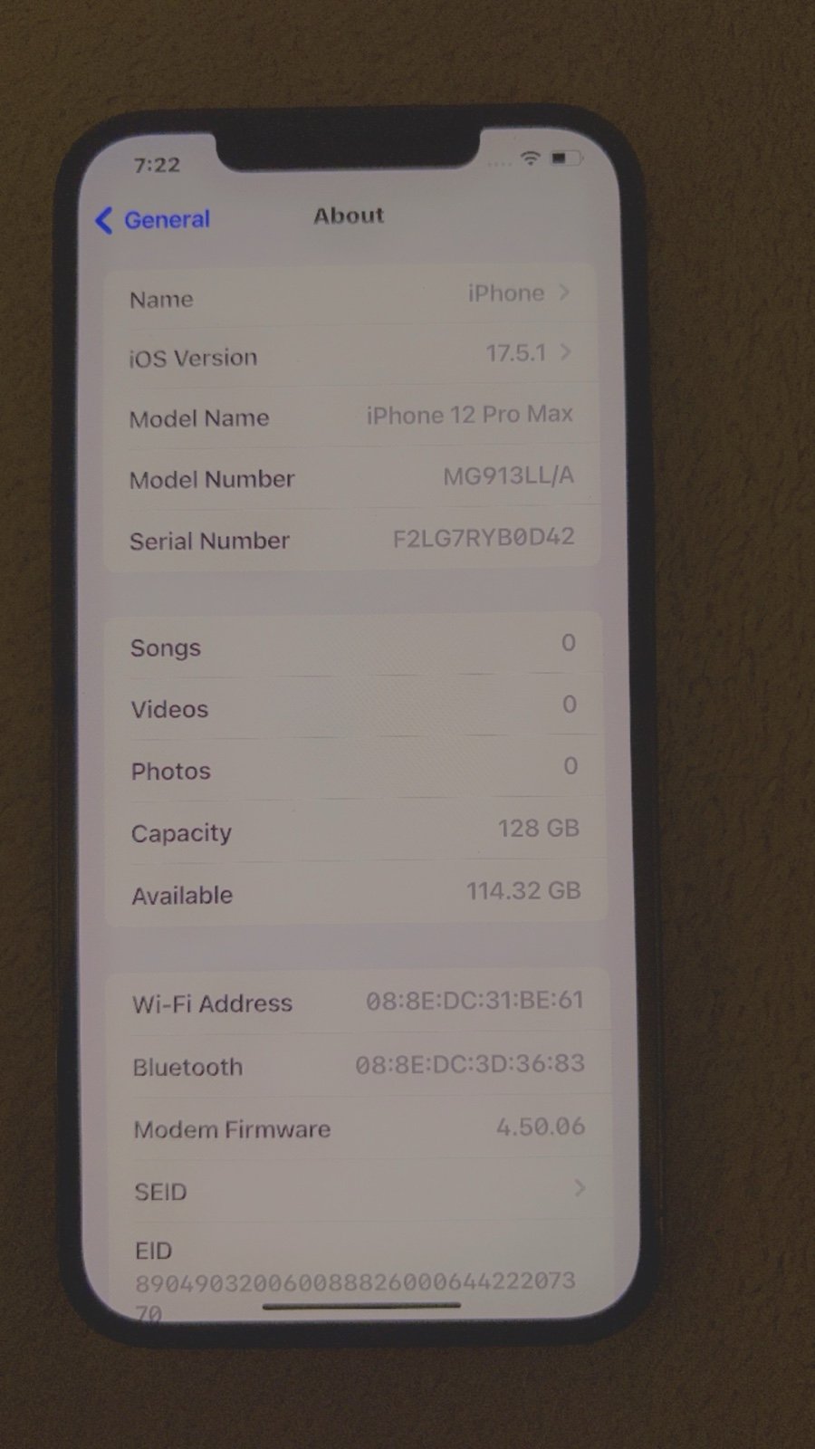 iPhone 12 Pro Max cricket 5T78