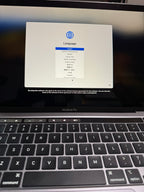 MacBook Pro 13 inch (2022) M2 8gb ram 256ssd 9E27