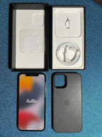 iPhone 12 Pro with Black Case 7P87