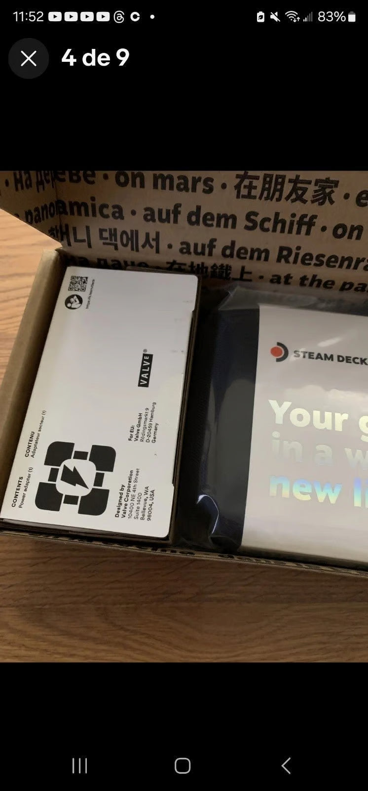 Valve Steam Deck OLED 1TB -  Limited Edition Red / Black SEALED 8Y59