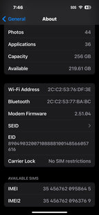 Apple iPhone 14 Pro 256 GB 8U83