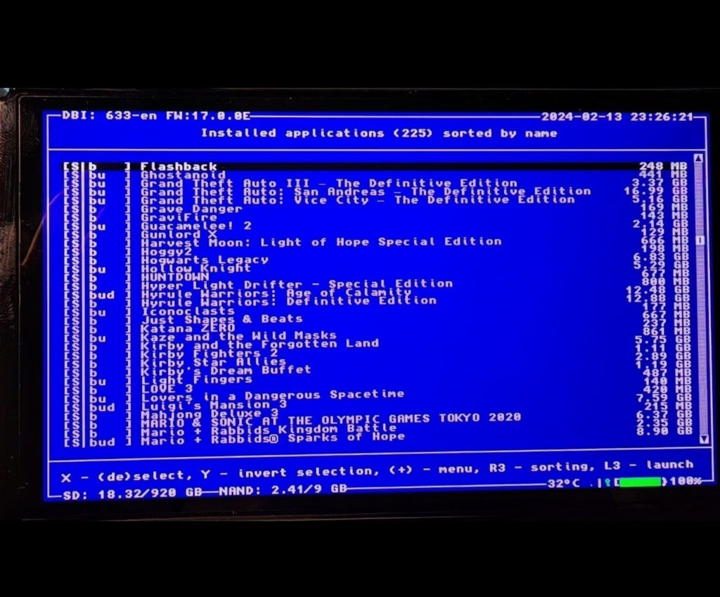 Nintendo switch oled picofly 5M86