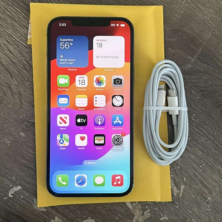 Apple iPhone 12 Pro Max 256 GB in Graphite for Unlocked 9Z85