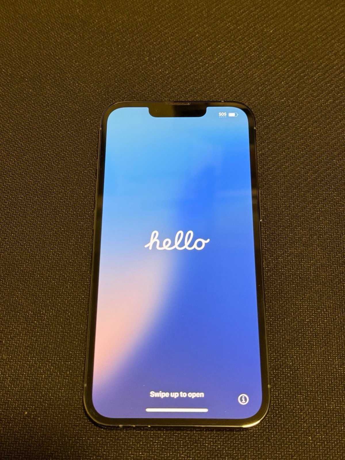 MUST SEE! Apple iPhone 13 pro 256gb unlocked Sierra Blue Excellent! 1C26