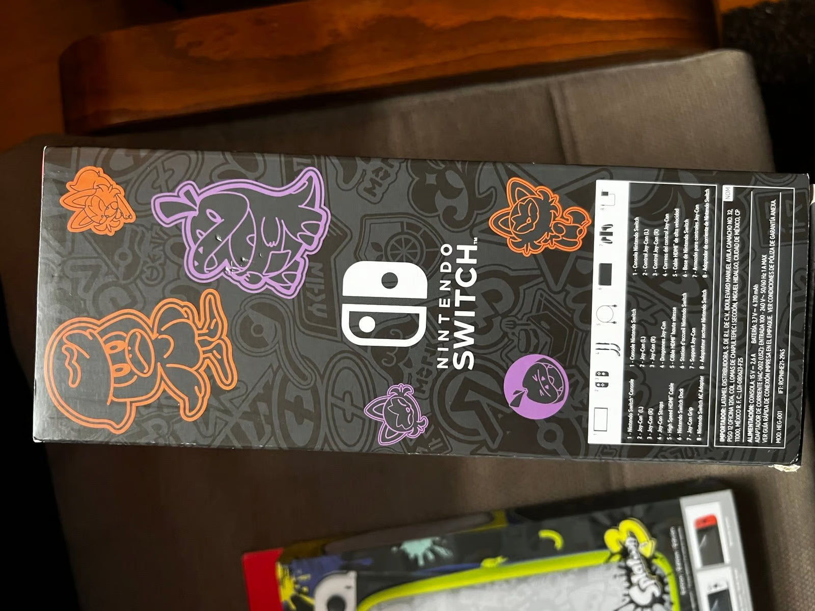 Nintendo Switch OLED Model: Pokemon Scarlet & Violet Edition + Games/Extras 7Y96