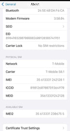 iPhone 13 Gold 128G 5Y39