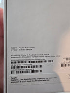 Apple iPhone 15 Pro Unlocked 256gb 6X38