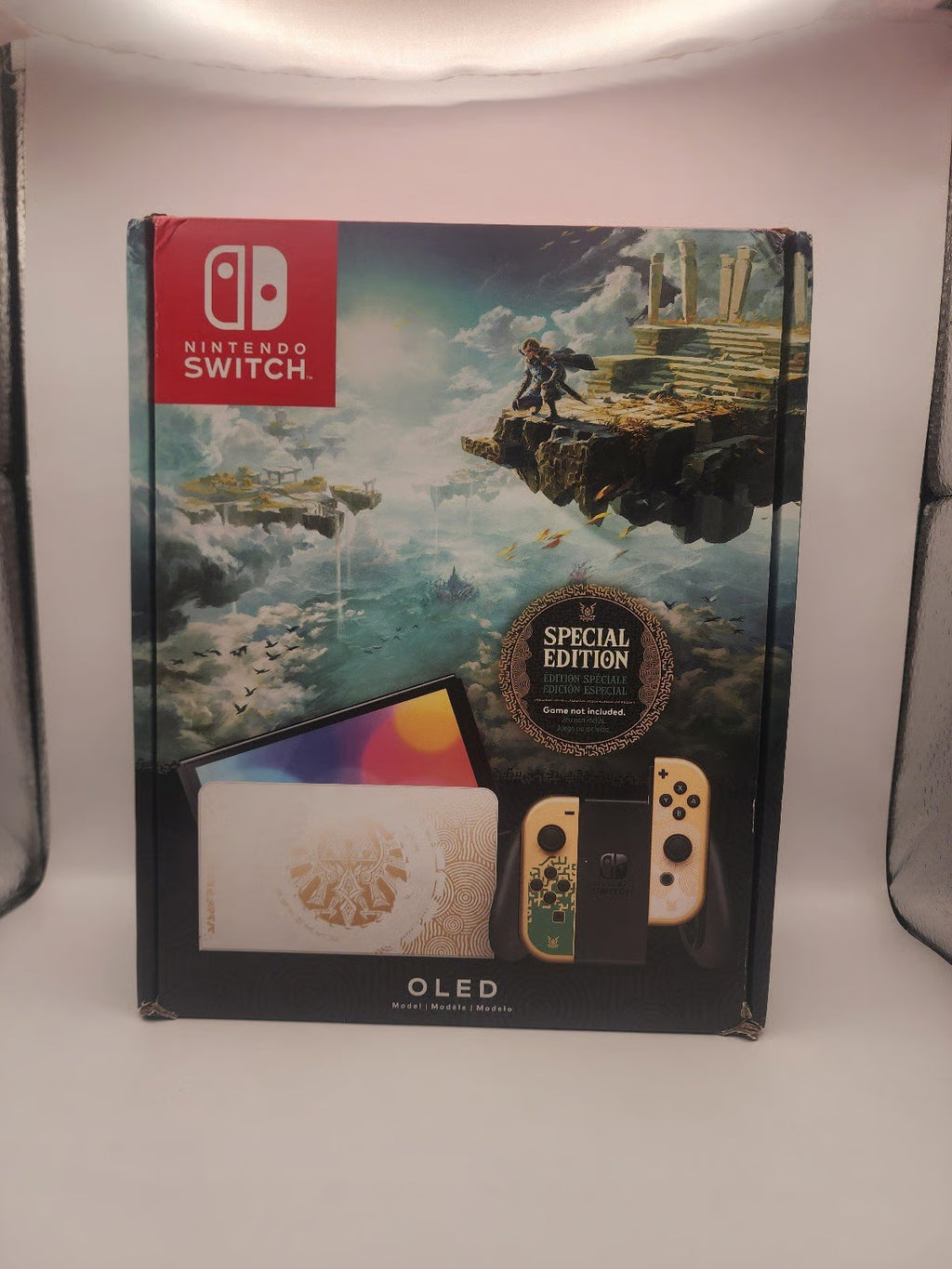 Tears of the Kingdom Nintendo Switch OLED Special Edition New 5V28