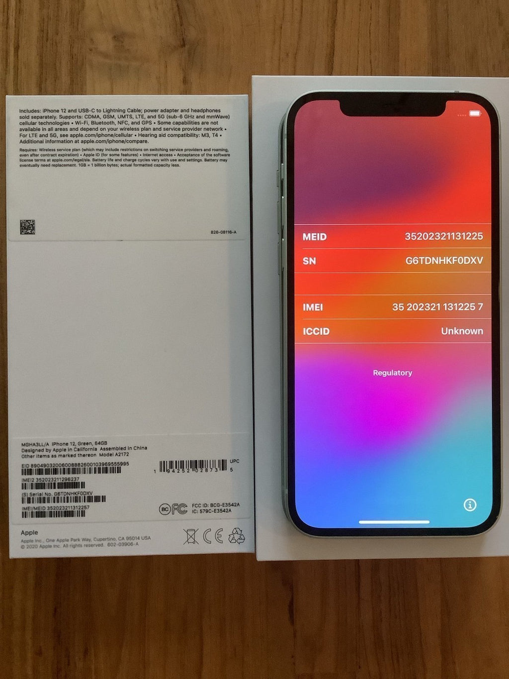 Apple iPhone 12 64 GB in Green for Unlocked 8J91