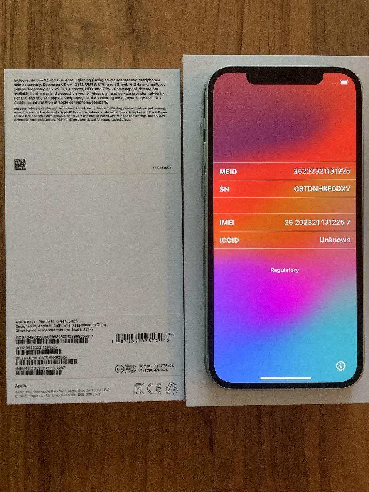 Apple iPhone 12 64 GB in Green for Unlocked 8J91