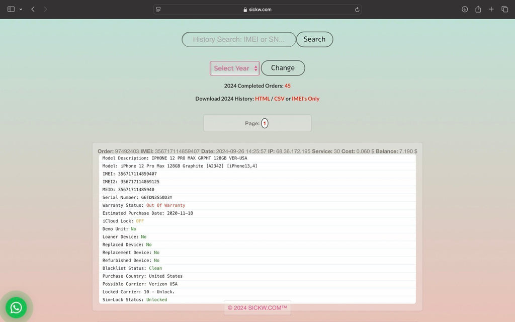 iPhone 12 Pro Max 128GB Graphite -Carrier UNLOCKED- Clean IMEI Great Condition 9P97