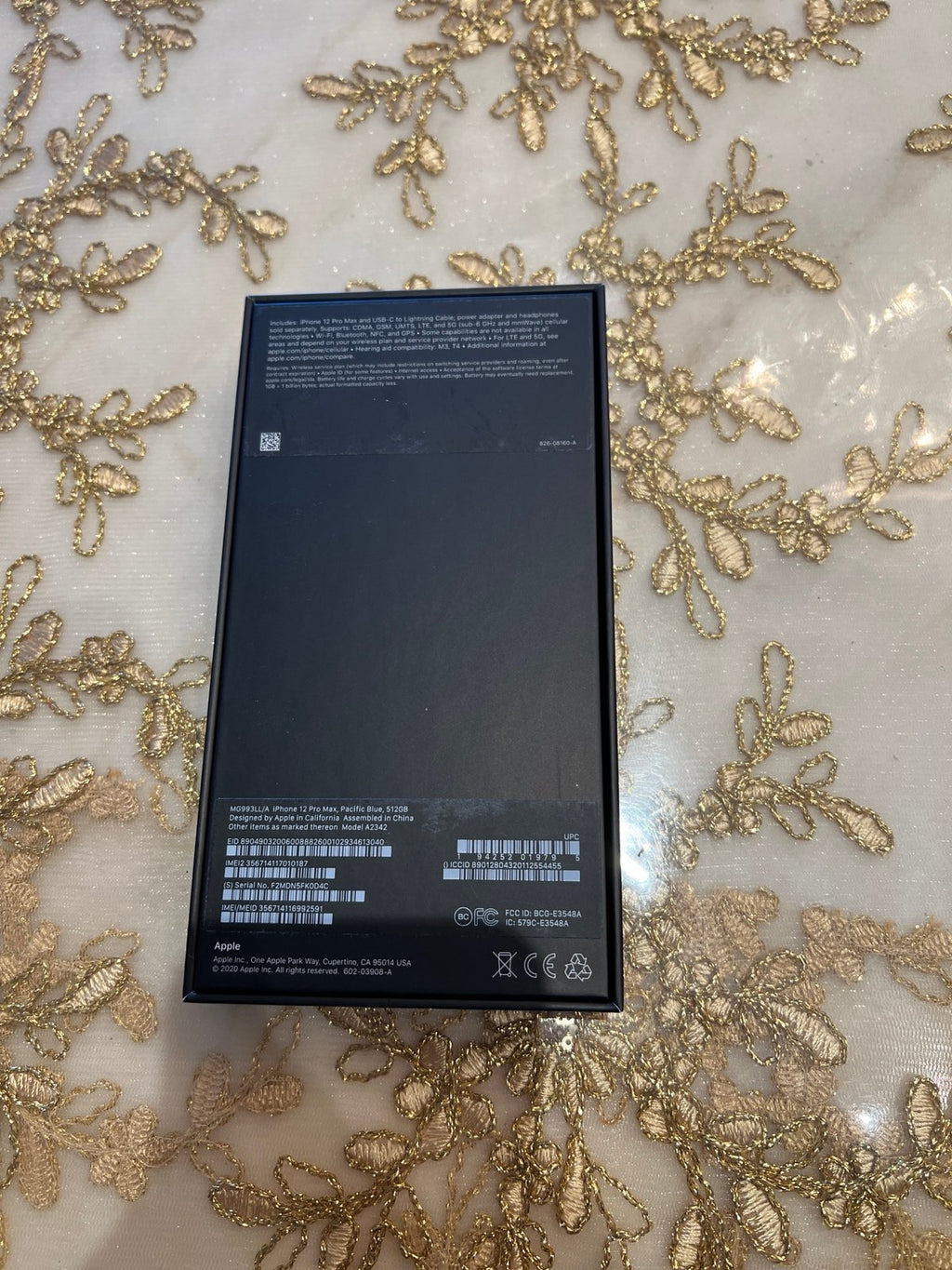 Apple iPhone 12 Pro Max 512GB in Pacific Blue for Unlocked 6B88