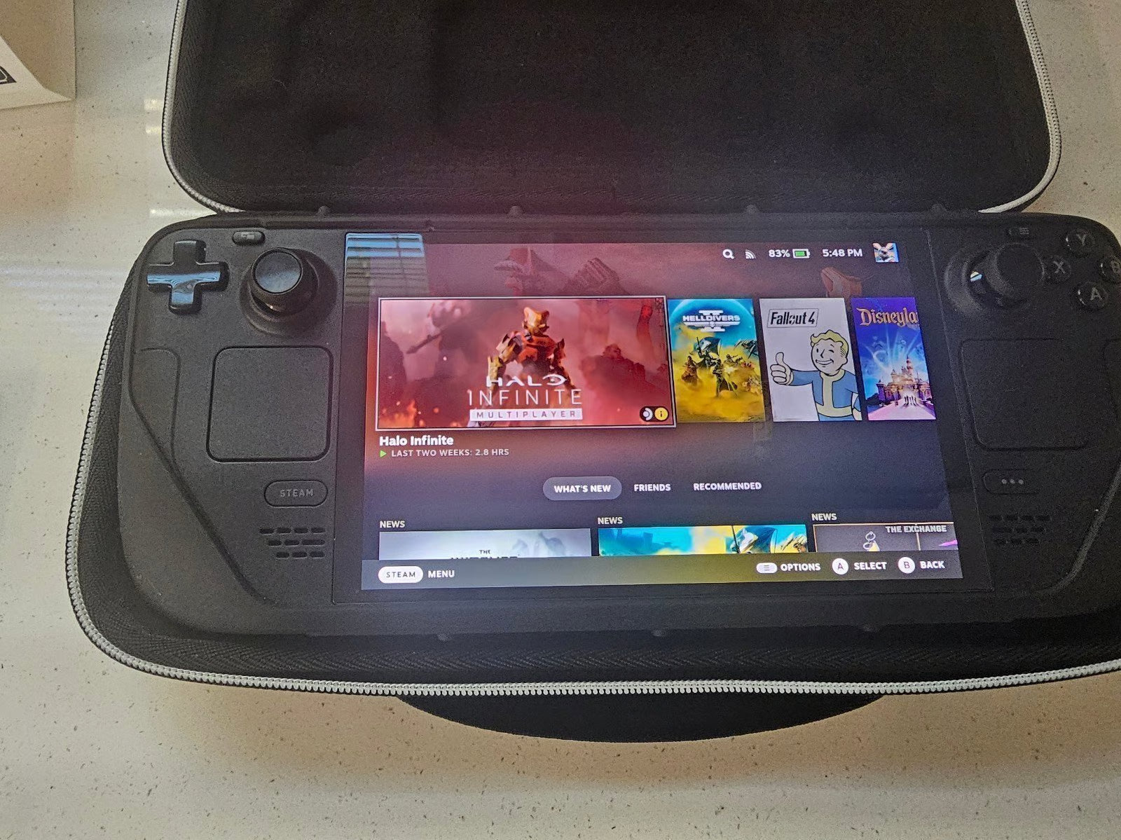 Steam Deck OLED 1TB Black Handheld Console 5A57