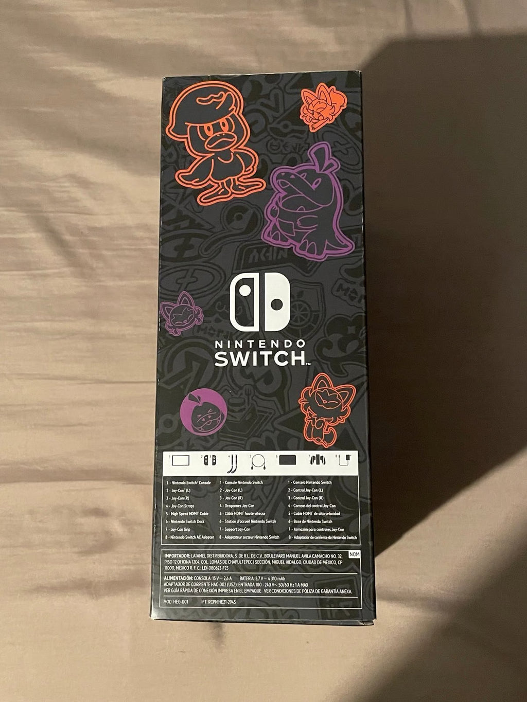 Nintendo switch oled Pokemon 6Z66