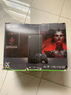 Open box Xbox series x diablo edition 6O28