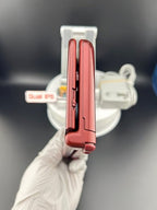 Dual IPS/ New 3DS XL Red w 128GB SD Card/Near Mint/ 4185/ US Seller