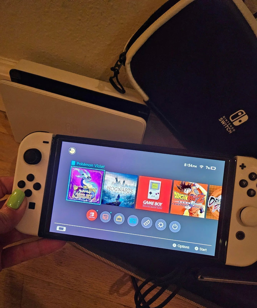 Nintendo switch oled console 9N61