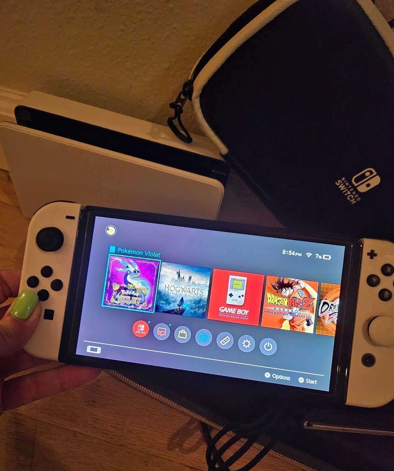 Nintendo switch oled console 9N61