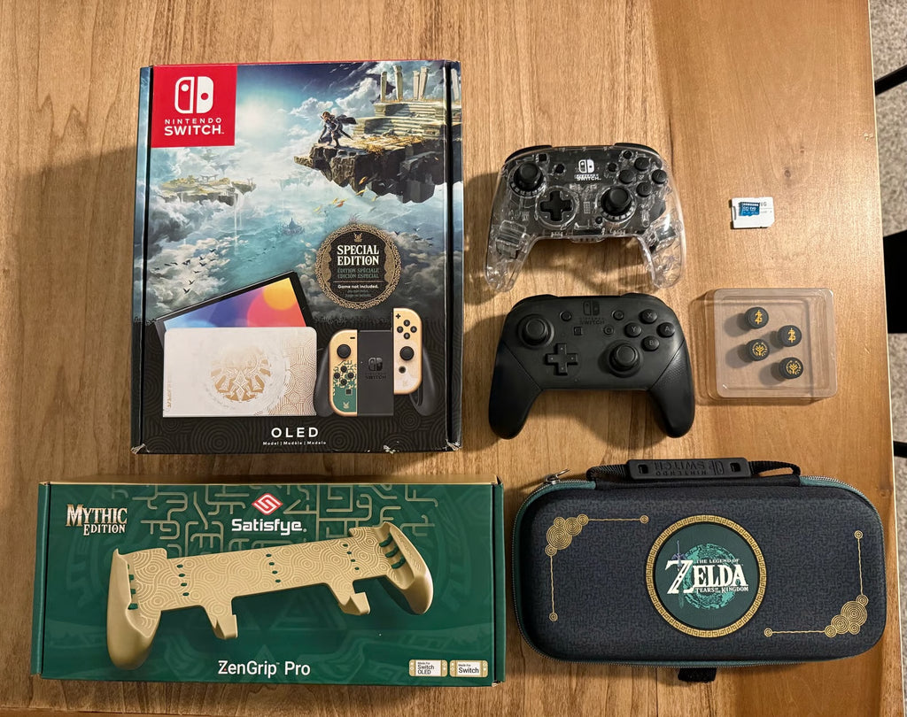 zelda tears of the kingdom Nintendo switch oled 3L18