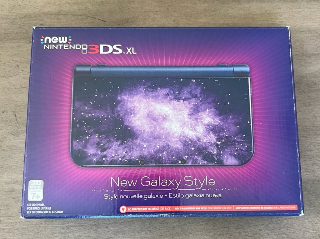 Nintendo 3DS XL Galaxy Edition Handheld System - Purple-Minor Flaw