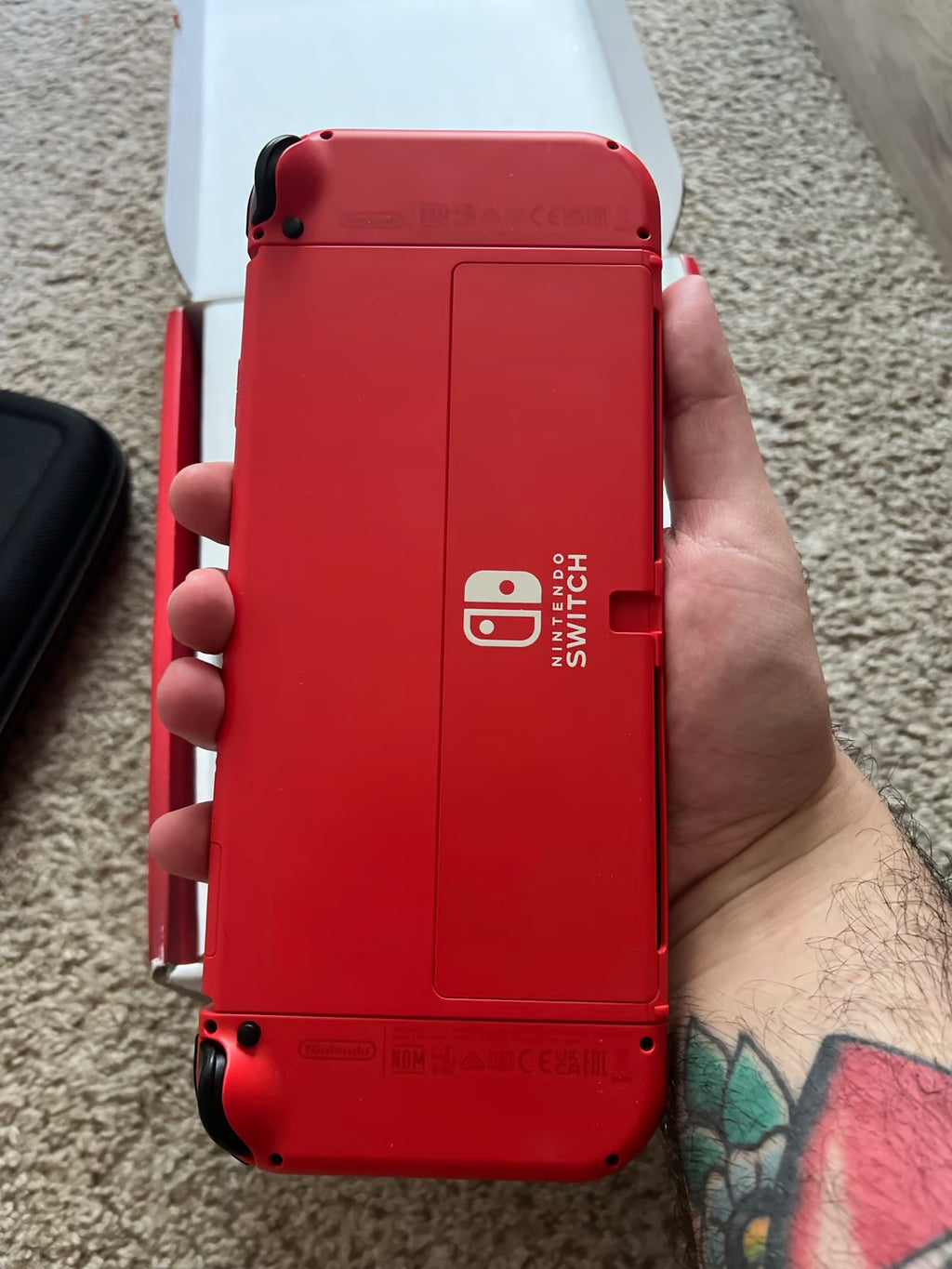 Nintendo switch oled mario edition 1Q19