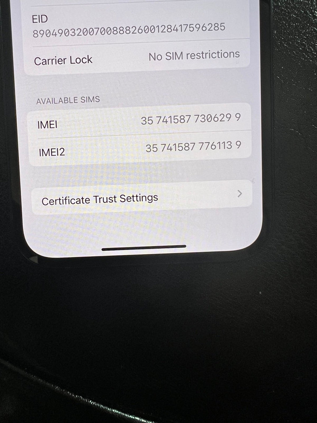 Apple iPhone 13 128 GB in Blue 7E55