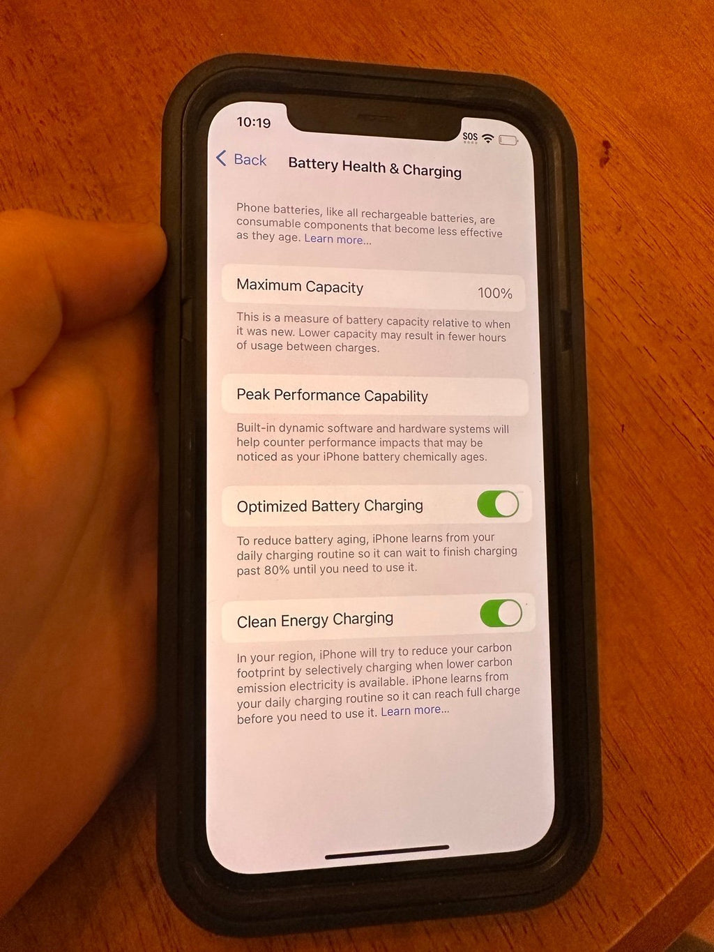 iPhone 12 128gb Unlocked Black 100% Battery Condition Cracked Back 3U77