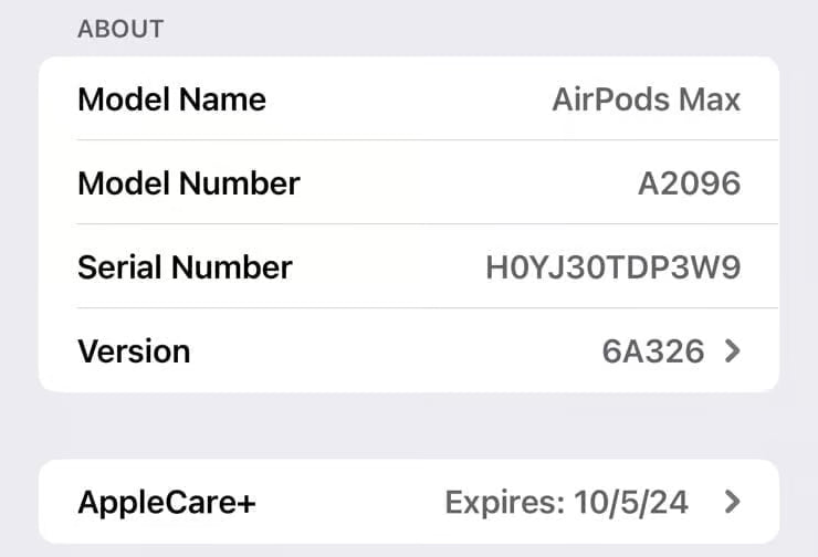 Airpod Max 8D73