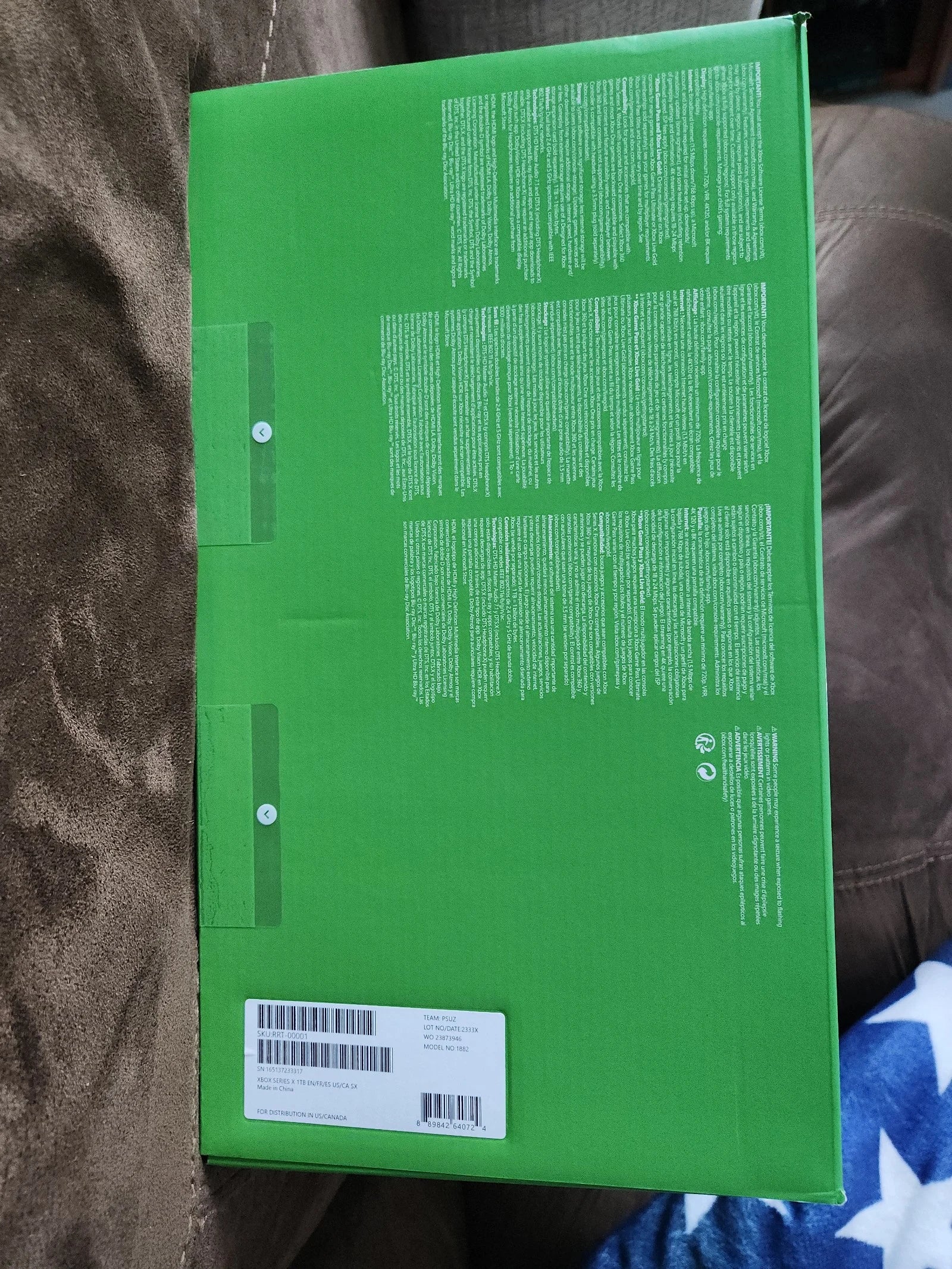 Xbox Series X 1TB SSD 7F23