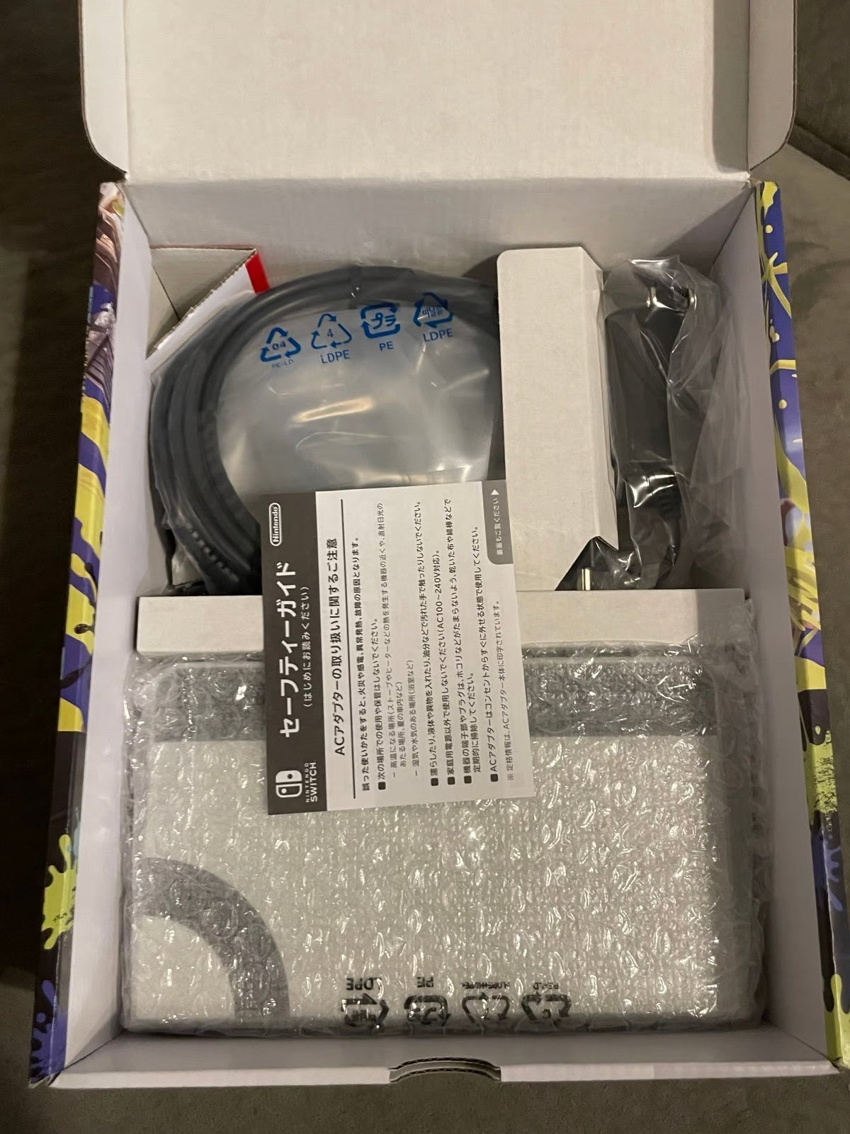 Nintendo Switch OLED Splatoon Edition Japanese Edition 1L63