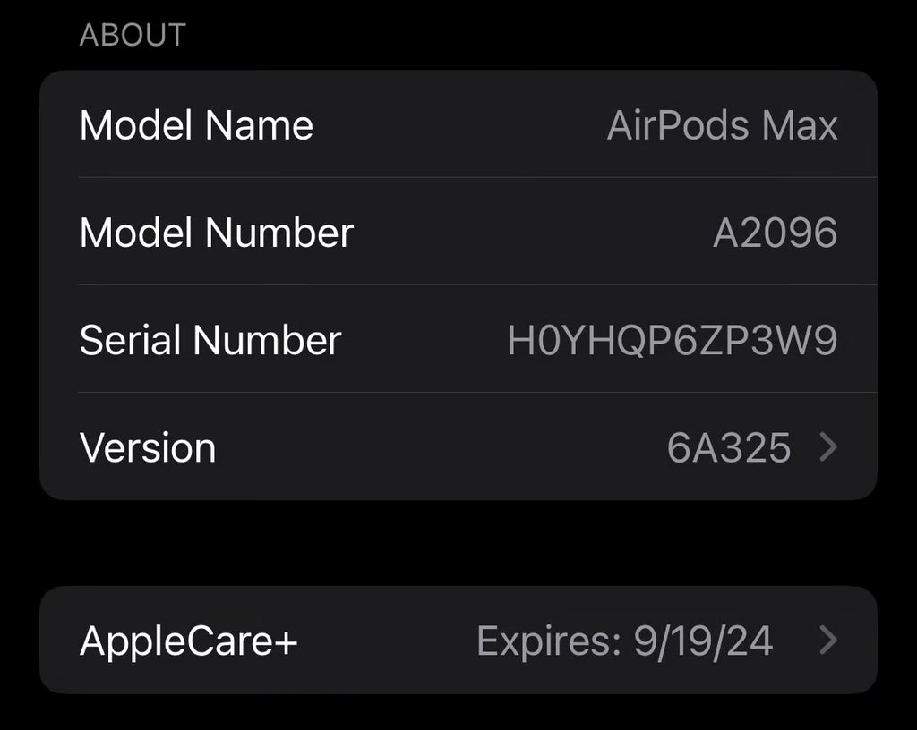AirPods Max 6X36