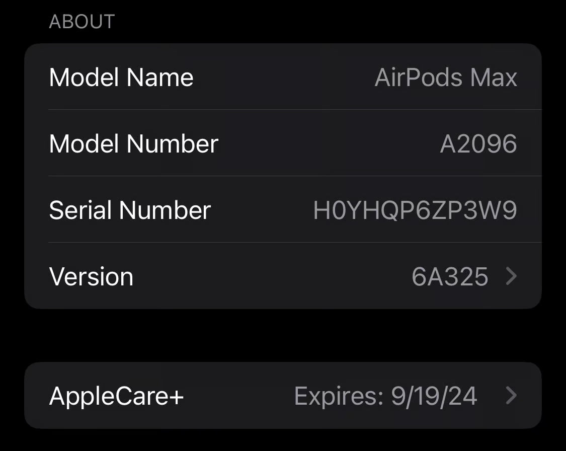AirPods Max 6X36