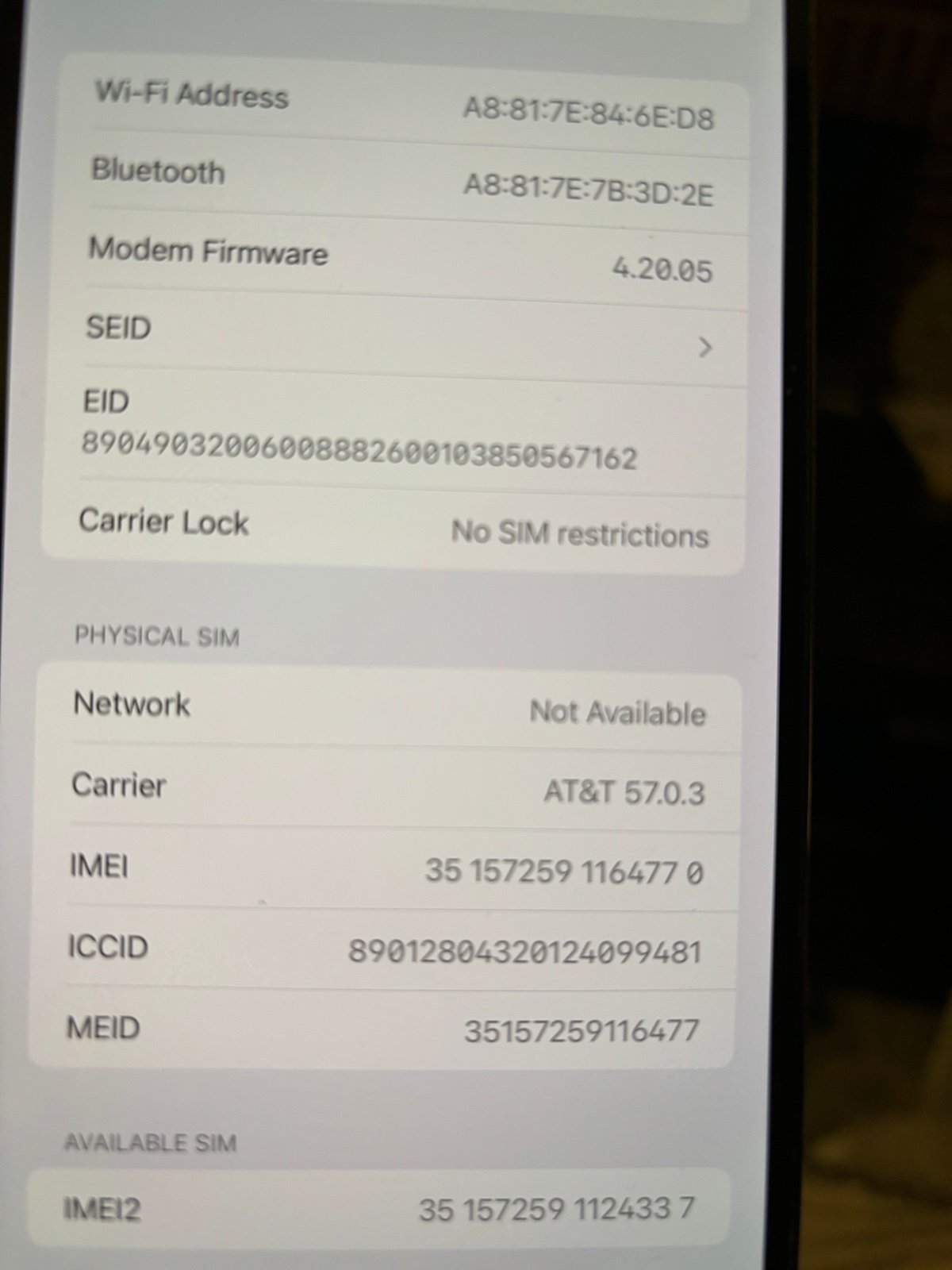 iPhone 12 Pro Max 8T33