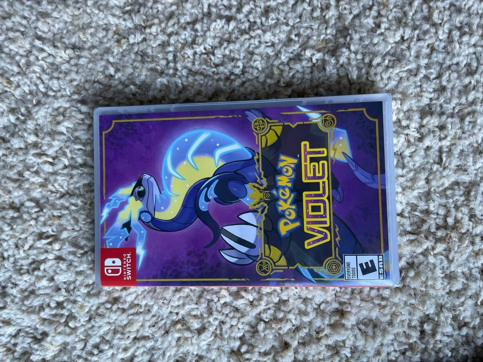 Nintendo Switch OLED Splatoon Limited Edition with Pokemon Violet Game 9O39