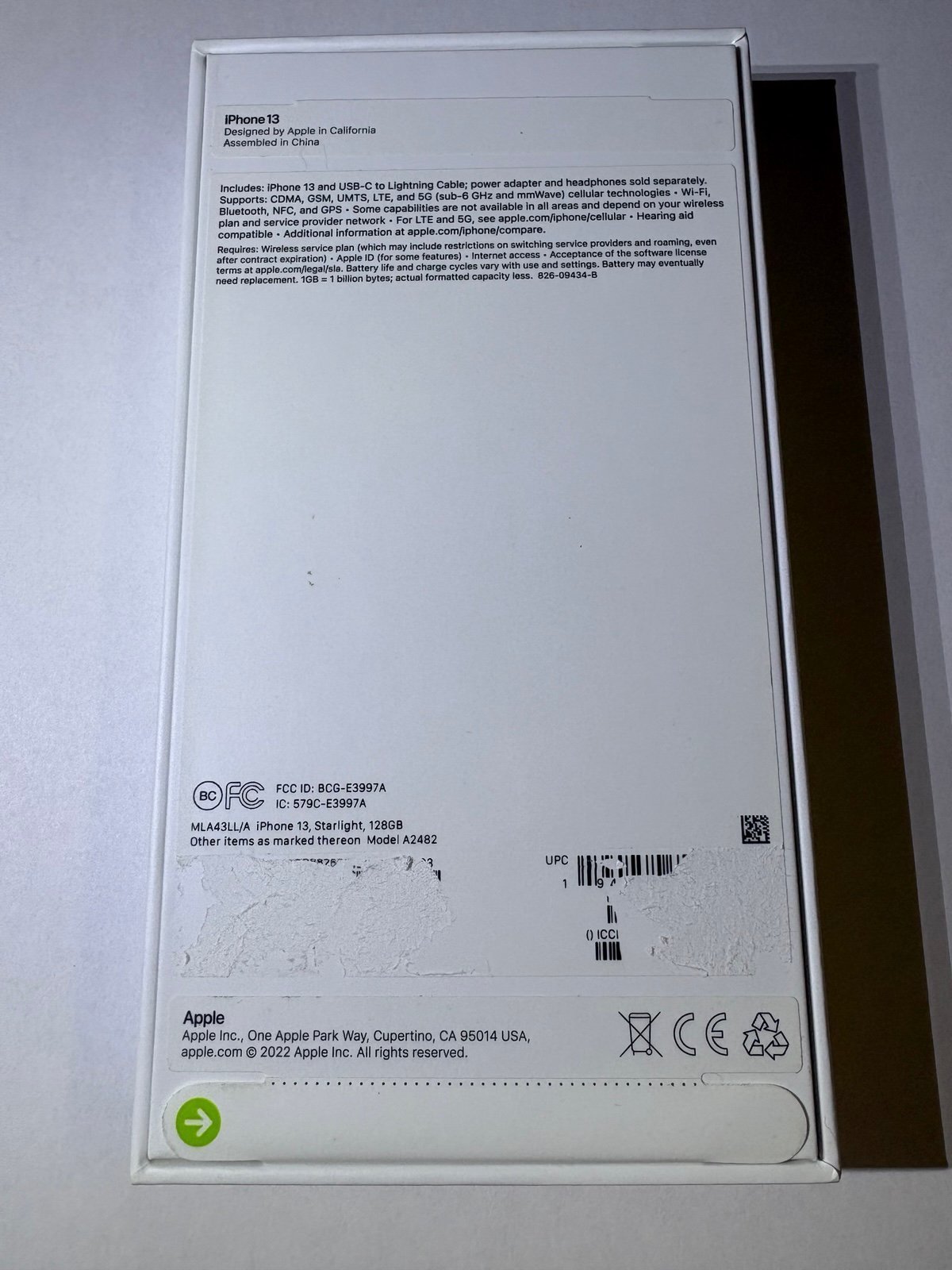 Apple iPhone 13 Unlocked 128GB Pink 5M57