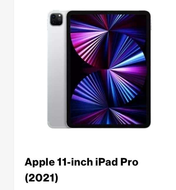 iPad Pro 11�?3rd Generation (2021) BUNDLE! Includes�?6E79