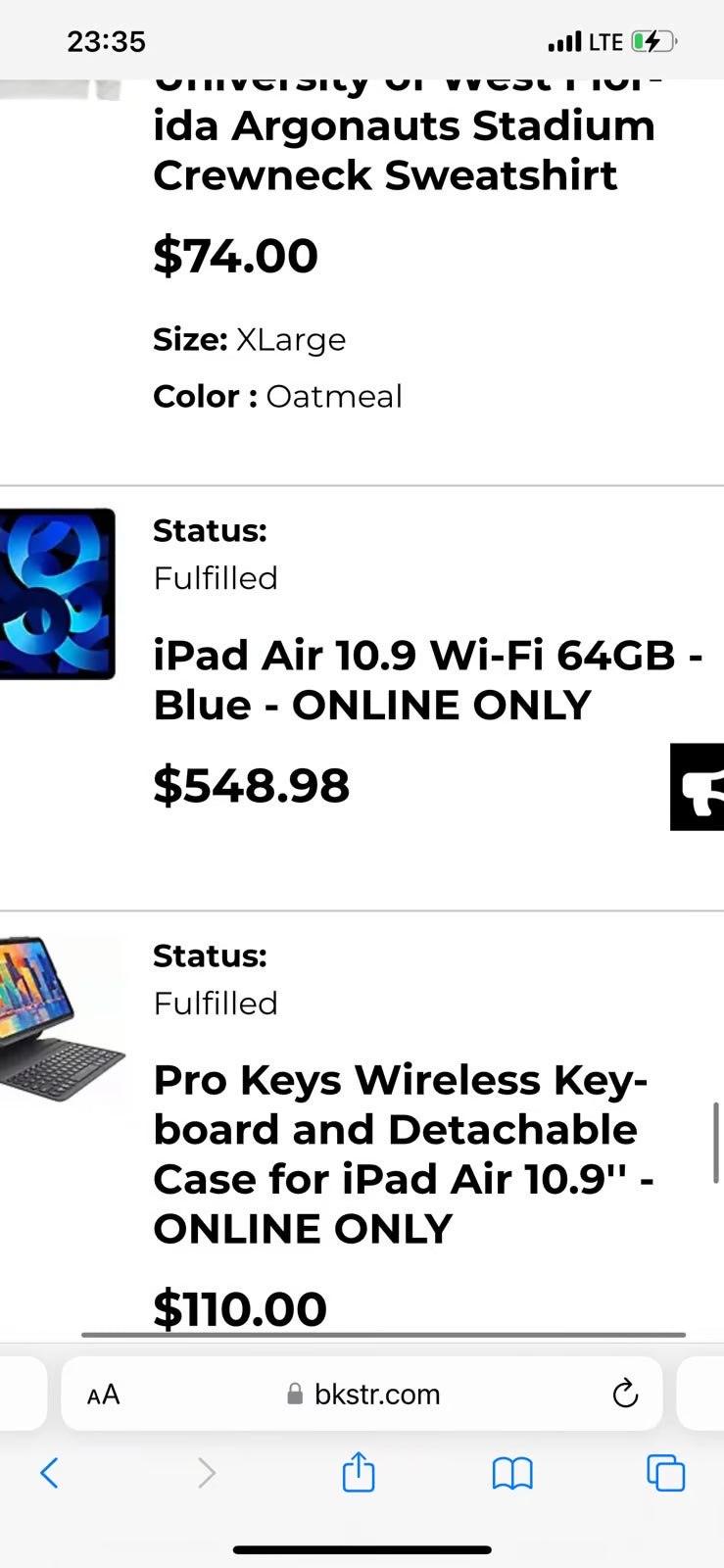 iPad Air 10.9 64 GB with keyboard and pencil 6W93