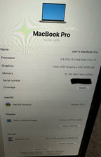 Apple MacBook Pro A2141 5V59