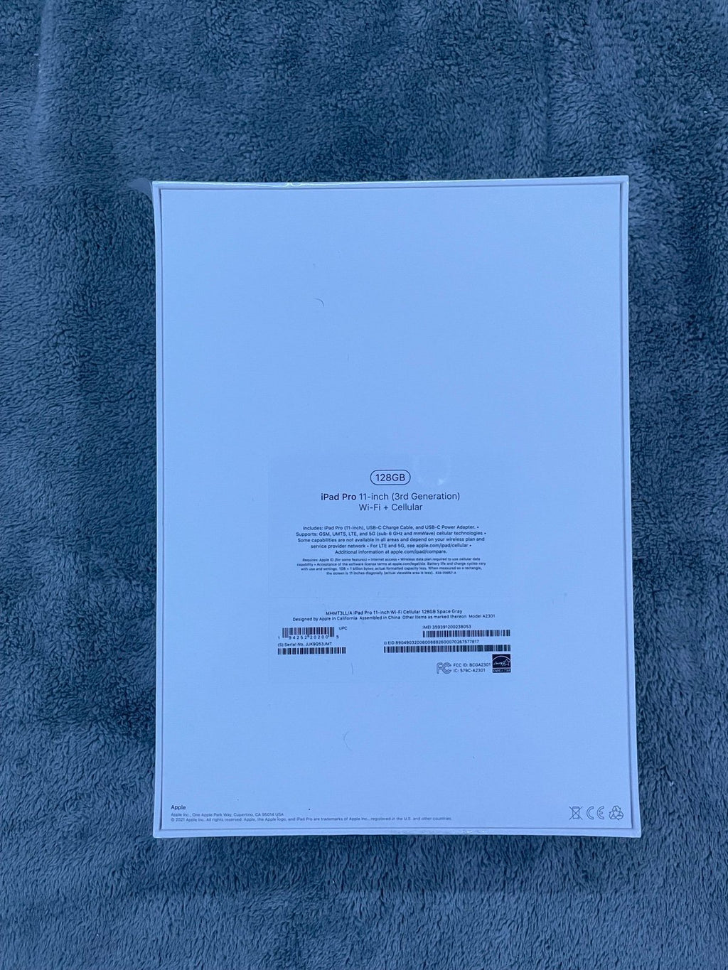 iPad Pro 3rd generation 11-inch 128 GB 9M63