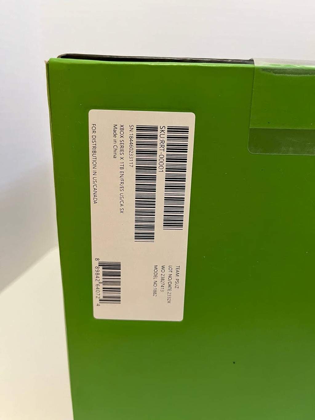 Microsoft Xbox Series X 1TB Video Game Console Black New Sealed in Box 7C77