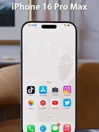 Apple iPhone 16 pro max with TikTok installed 3S81