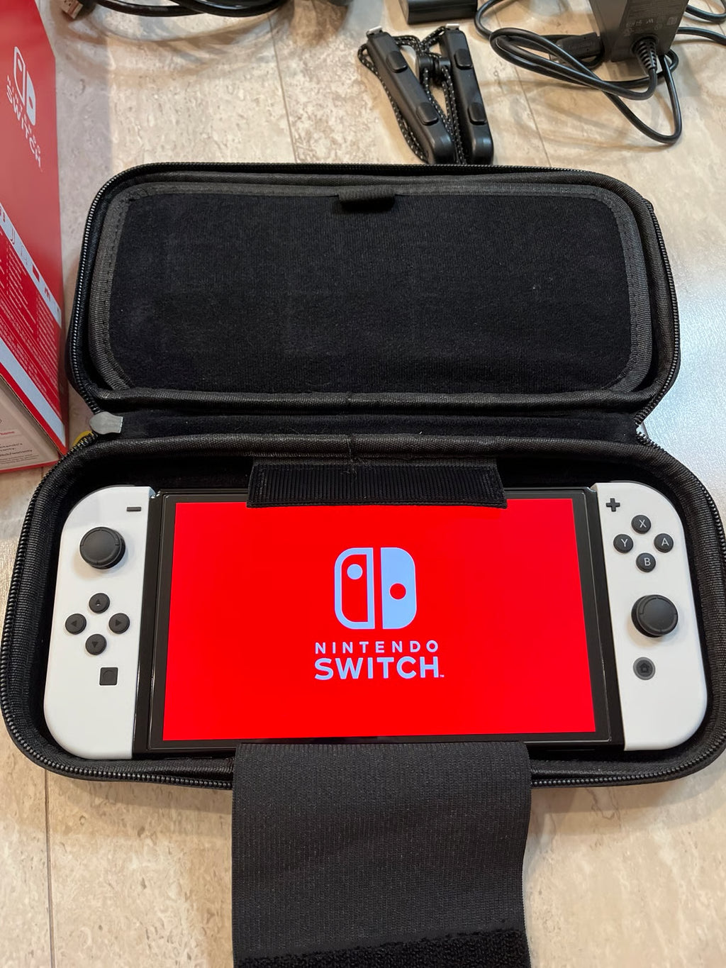 Nintendo OLED Switch White - Complete 3H91