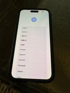 iPhone 14 Pro Max with Case and tempered glass protectors 9Y12