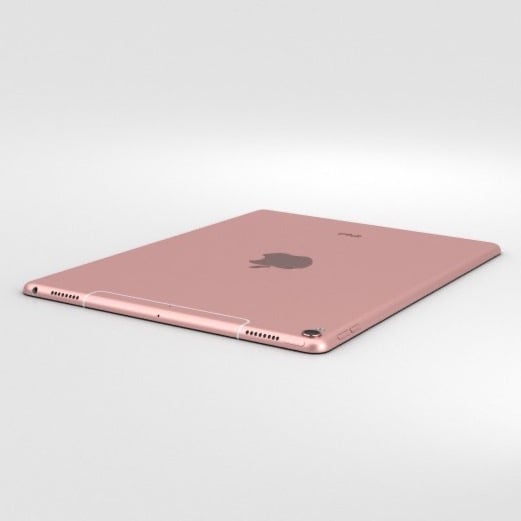 iPad Pro 10.5 inches (2017) Cellular (CDMA+GSM+LTE) 64GB - Rose Gold 3E88