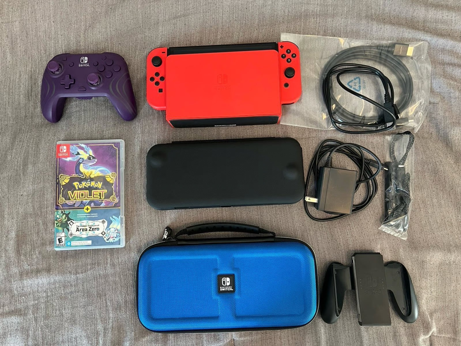 Nintendo Switch OLED Mario Edition Bundle 1L77