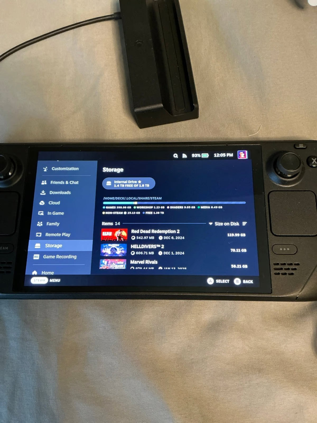 Steam Deck OLED 2TB with Dock 5G96