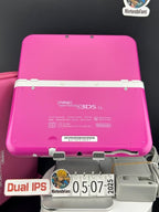 Dual IPS/ New 3DS XL Pink w 128GB SD Card/Near Mint/ 3537/ US Seller
