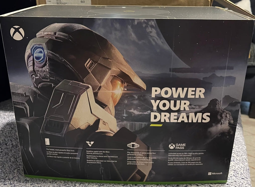 Microsoft Xbox series x Halo infinite limited edition 6M68